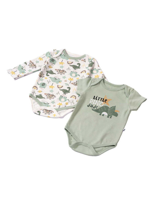 Hashtag Baby Bodysuit Underwear Set Mint