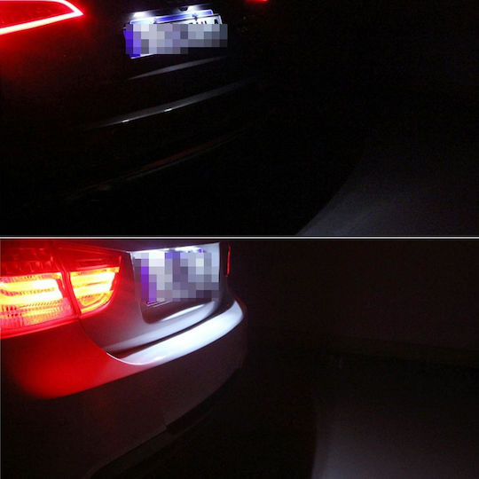 License Plate Lights for BMW X7 Citroen Berlingo / C2 / C3 / C4 / C5 / C6 Peugeot Expert Suzuki Crossover 2pcs