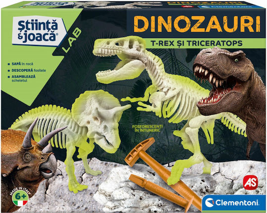 AS Fluo Joc Educațional Excavare de dinozauri