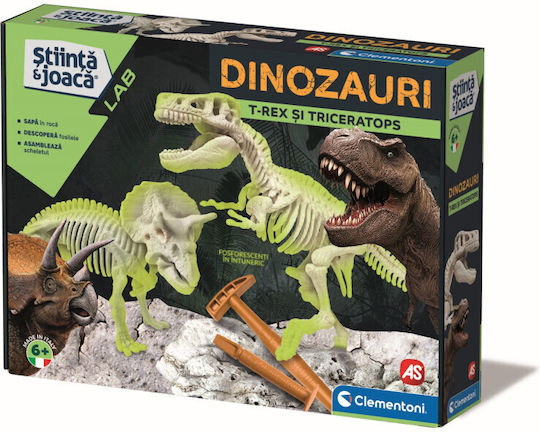 AS Fluo Joc Educațional Excavare de dinozauri
