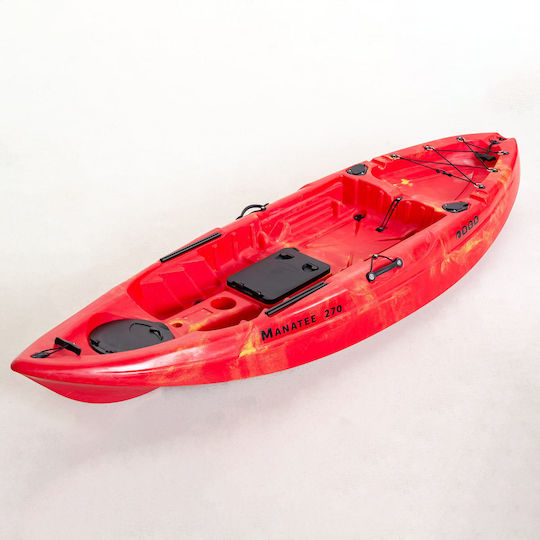 SCK Manatee 270 0201-27054 Kayak din plastic Pescuit 1 persoană Roșu