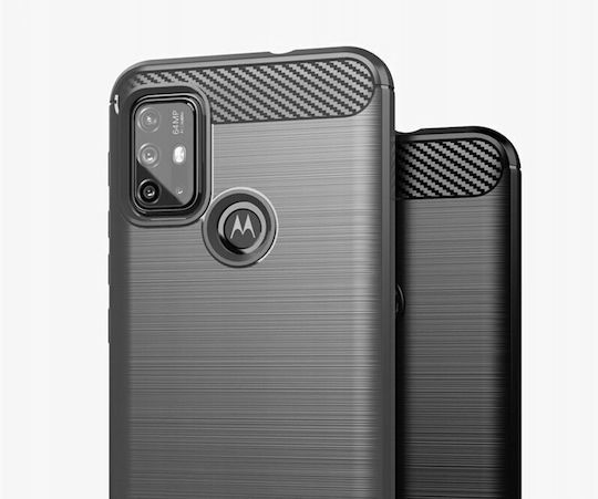Erbord Back Cover Plastic / Silicone Black (Motorola Moto G10, Motorola Moto G30)