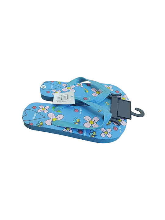 TnS Kids' Flip Flops Light Blue