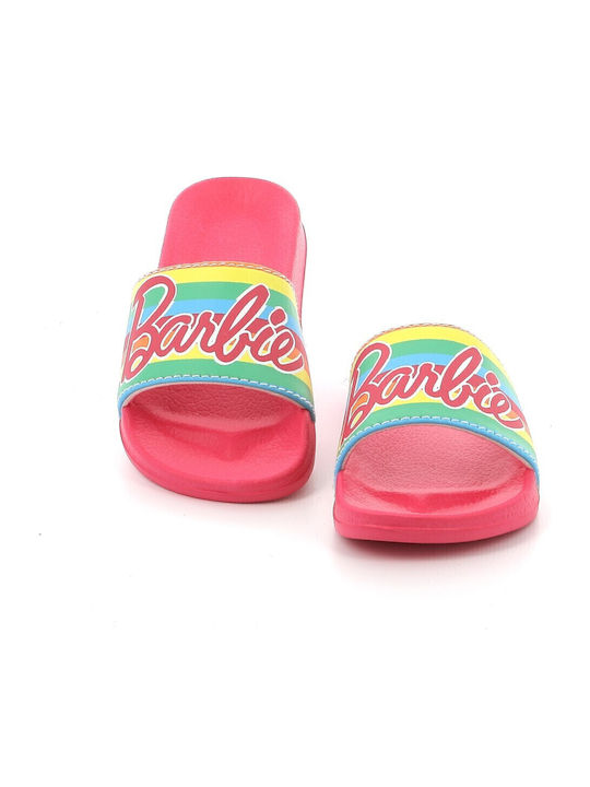 Kinder Badeschlappen Barbie Fuchsie Barbie