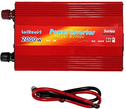 Lairunh Car Inverter 2000W for 12V DC
