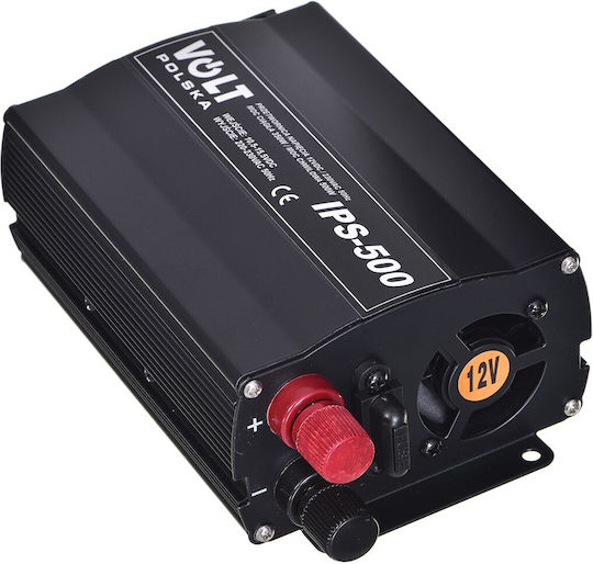 Volt Polska IPS-500 Inverter Αυτοκινήτου Τροποποιημένου Ημιτόνου 500W για 12V DC
