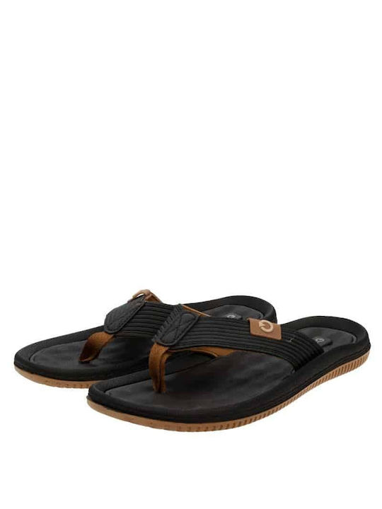 Cartago Herren-Flip-Flops Schwarz