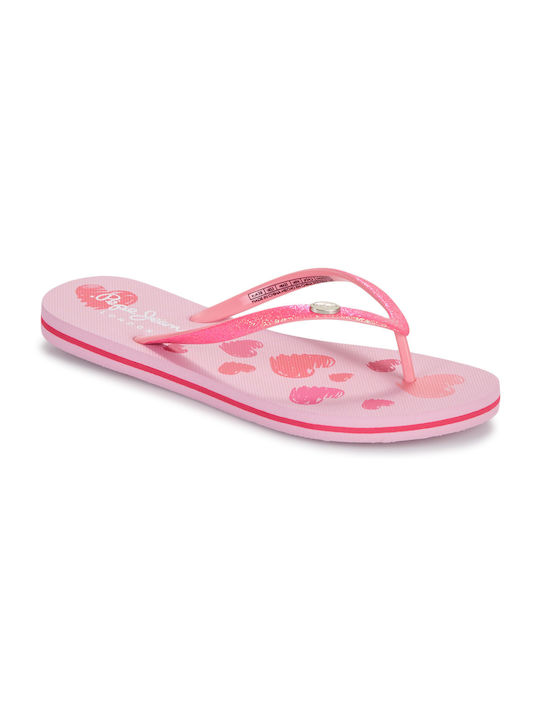 Pepe Jeans Șlapi pentru copii Flip Flops Roz