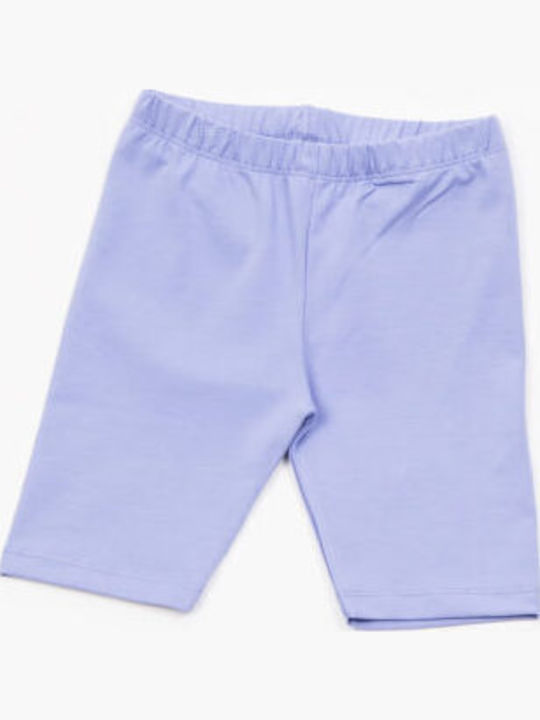 Kinder Leggings Radfahren Kurz Lavender