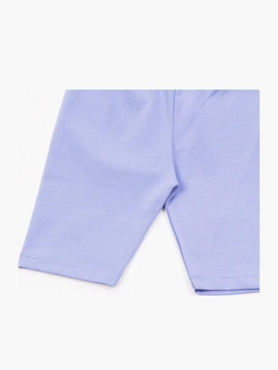 Kinder Leggings Radfahren Kurz Lavender