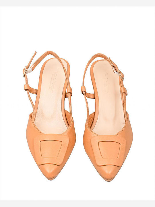 Brown Heels with Strap