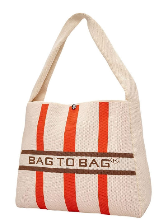 Bag to Bag Γυναικεία Τσάντα Ώμου Πορτοκαλί