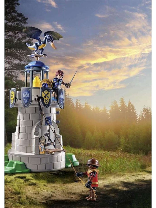 Плеймейт свещ Novelmore Кула на рицарите с дракон и ковач за 4+ години Години Playmobil