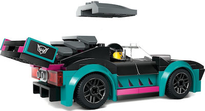 Παιχνιδολαμπάδα City: Race Car and Car Carrier Truck για 6+ Ετών Lego