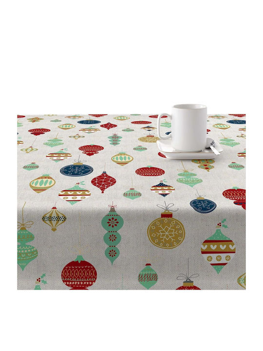 Mauré Christmas Tablecloth Fabric L140xW140cm 1pcs