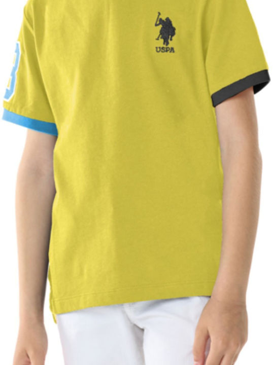 U.S. Polo Assn. Kids Blouse Short Sleeve Yellow