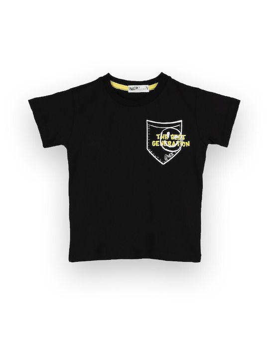 Nek Kids Wear Set Sommer 2Stück Black/ochre