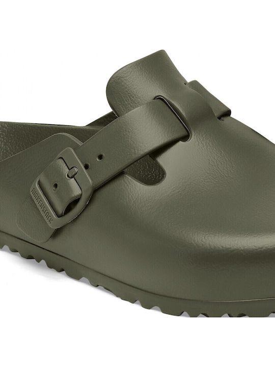 Birkenstock Boston EVA Men's Anatomic Clogs Green