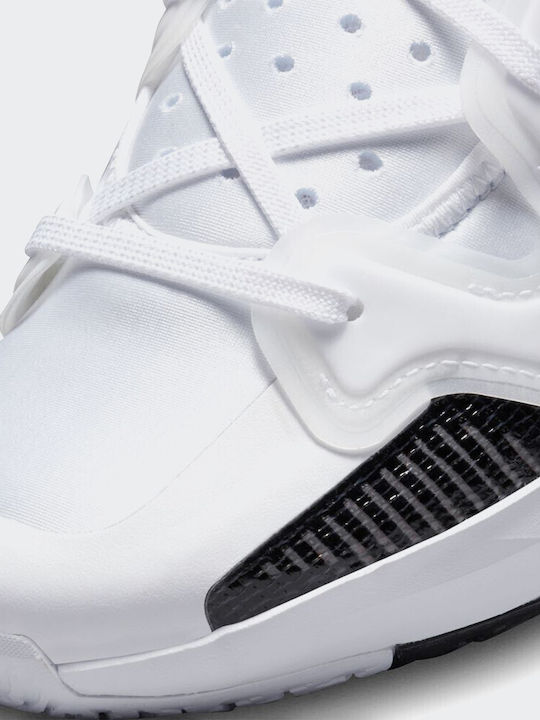 Air  37 Нисък Баскетболни обувки White / Black / Siren Red