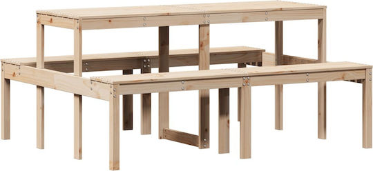 Wooden Masa pentru spații exterioare CAFE 160x134x75buc