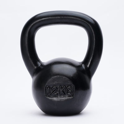 Liga Sport Kettlebell Gusseisen 12kg Schwarz