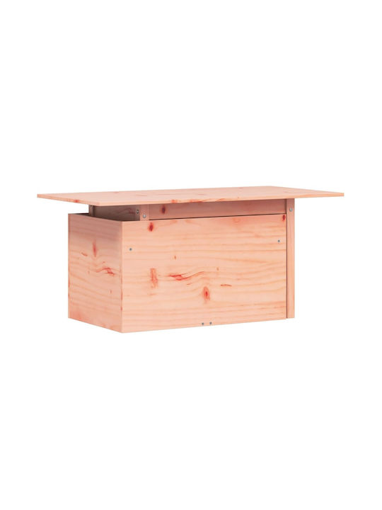 Outdoor Table from Acacia Brown Pseudo Teak 100x50x75cm