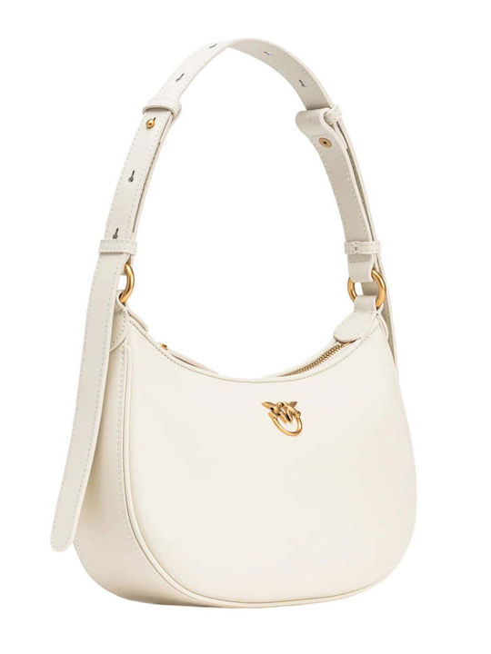 Leather Women's Bag Shoulder White