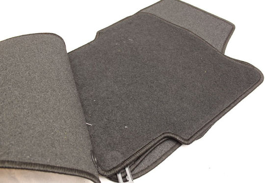 Petex Set of Front and Rear Mats 4pcs for Volkswagen Polo 2001-2009 Black