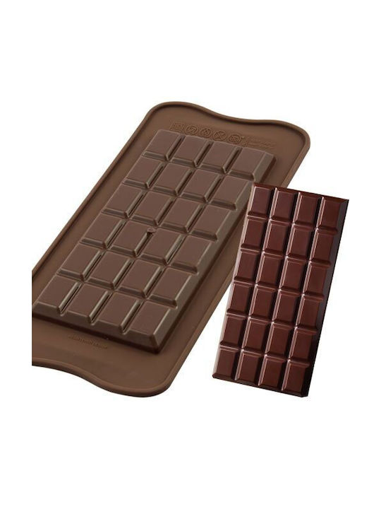 Silikomart Choco Bar SCG036 Форма за сладкарство за шоколадчета от силикон 24 места 1pcs