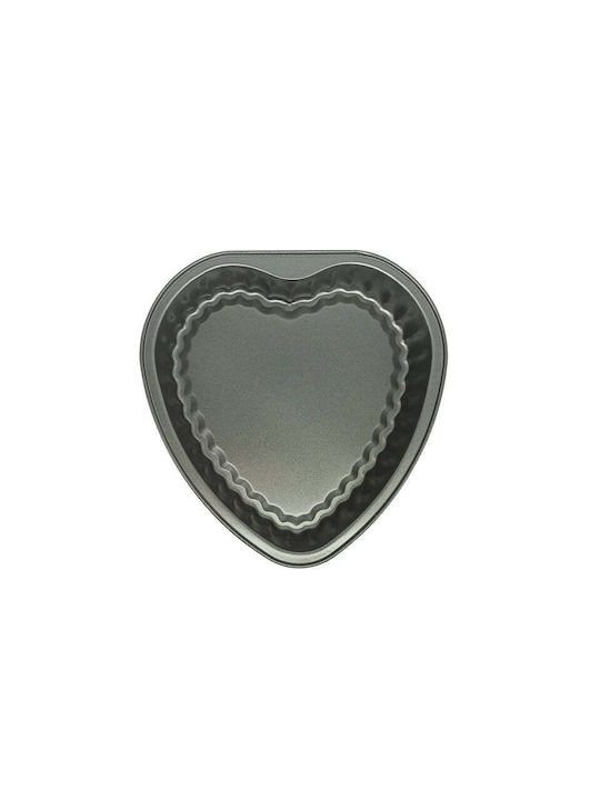 Sidirela Non-stick Aluminum Cake Baking Pan Heart Noir 27x25x4cm
