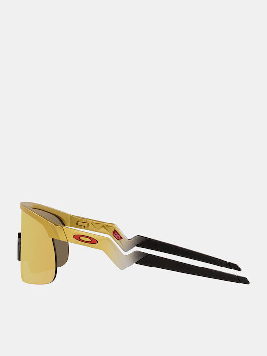 Oakley Youth Γυαλιά Ηλίου Κίτρινα με Κοκκάλινο Σκελετό
