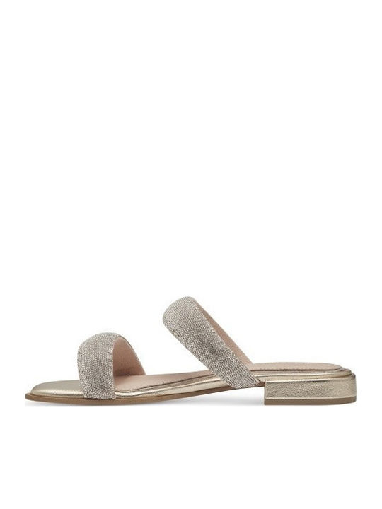 Flache Sandalen Für Damen Silber