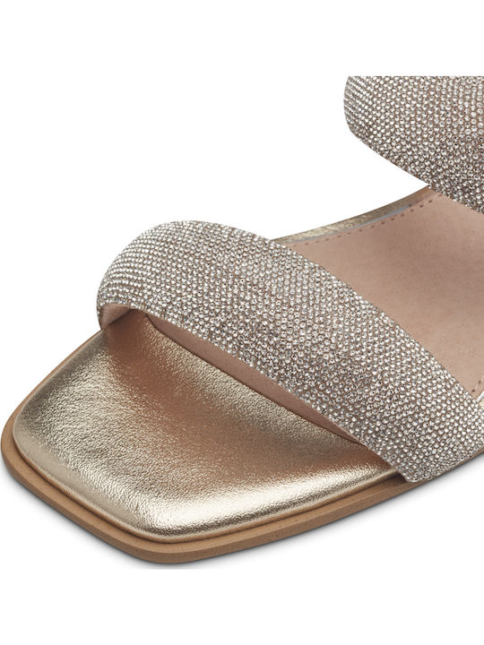 Flache Sandalen Für Damen Silber