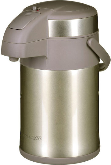 Maestro Кутия За Храна Inox Термос Бял 750ml