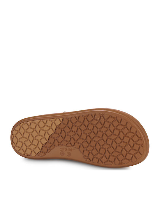 Brooklyn Luxe Women's Flat Sandals Gladiator in Brown Color