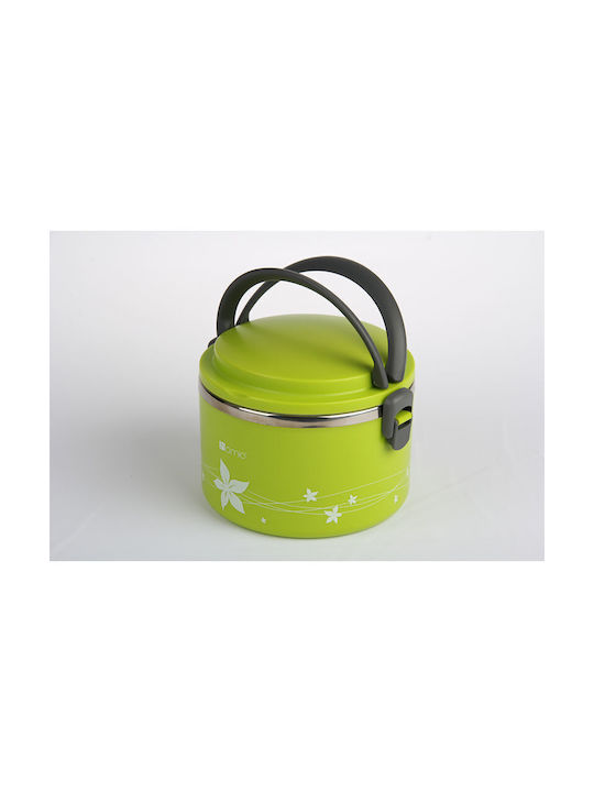 Veltihome Δοχείο Φαγητού Inox Πράσινο 1lt