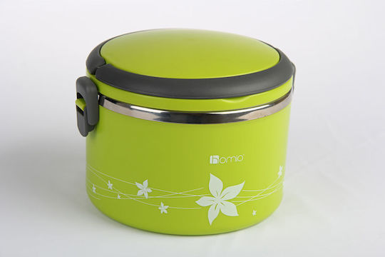 Veltihome Cutie pentru Mâncare Inox Verde 1000ml 1buc