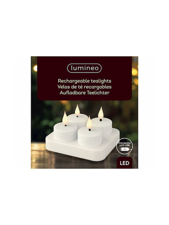 Lumineo Decorative Lamp Wax Polish LED Battery