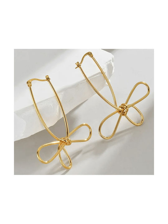 JWLS Earrings made of Steel Gold Plated