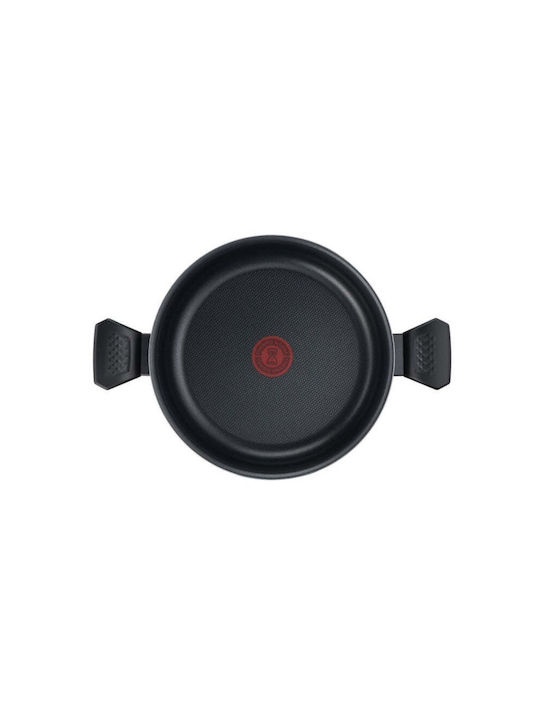 Tefal Simply Clean tigaie sauté Cu capac din Aluminiu cu Strat Antiaderent 28cm