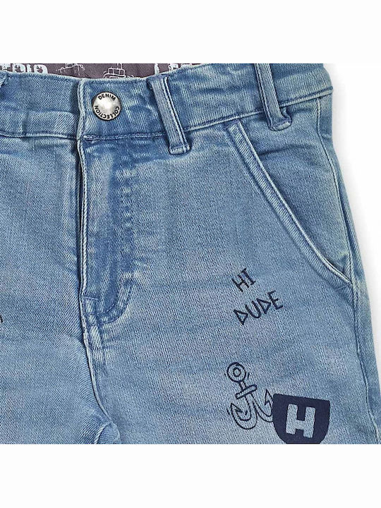 Șort/Salopetă Copii Denim Albastru