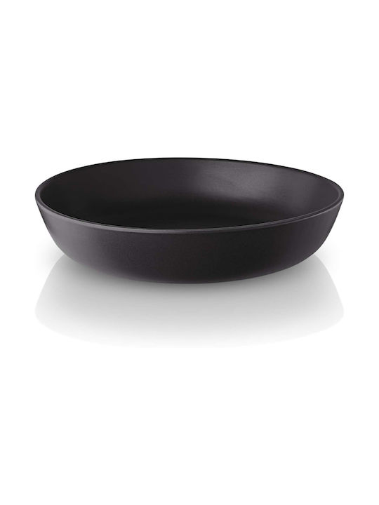Eva Solo Plate Soup Ceramic Black with Diameter 20cm