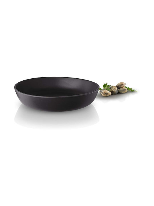 Eva Solo Plate Soup Ceramic Black with Diameter 20cm