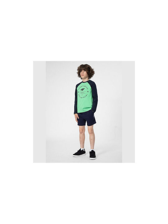 Kids Shorts/Bermudas Fabric Navy Blue