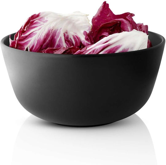 Eva Solo Serving Bowl Round Ceramic Black with Diameter 21cm Eva Solo Serving Bowl Round Ceramic Black with Diameter 21cm