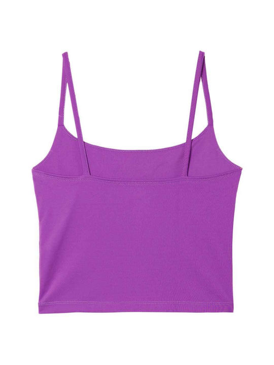 4F Women's Blouse Sleeveless Purple