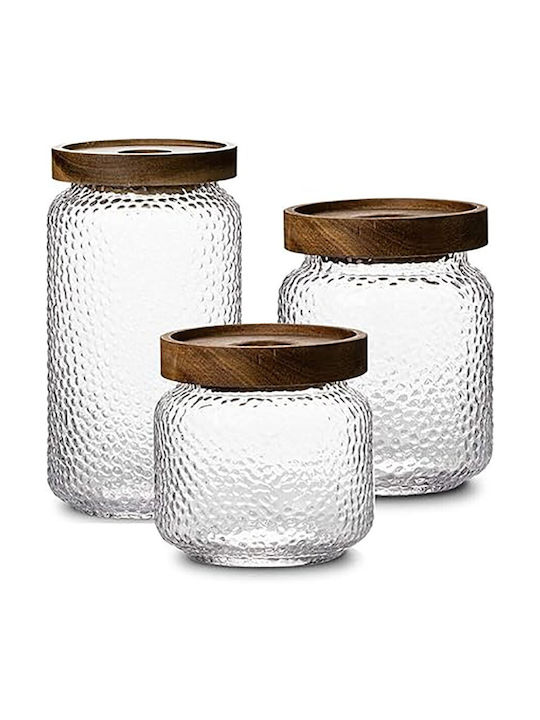 Etoile Set 1pcs Jars General Use with Airtight Lid Glass 700ml