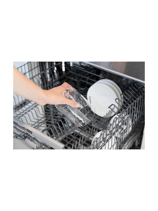 Brabantia Ваза Обща Употреба с капак Стъкло Сив 600мл