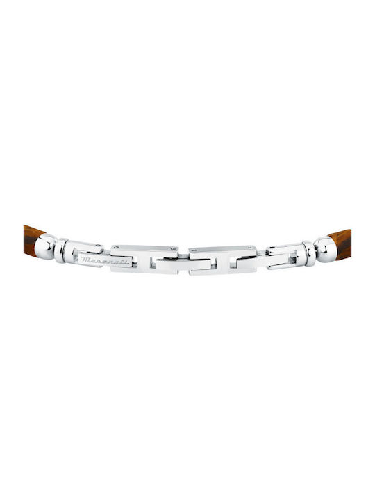 Maserati Ανδρικό Βραχιόλι από Ατσάλι 18cm