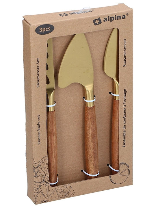 Alpina Appliances Knife Set from Stainless Steel 3pcs